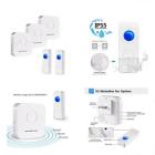 43180117818 Bitiwend Wireless Doorbell Kit Range Chimes Optional Level Volume Led