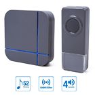 43207-4114 Amgaze Wireless Doorbell Kit Chime Waterproof Musical Door Bellring With