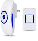 43207-8178 Adoric Life Wireless Doorbell Waterproof Door Bell Kit Feet Operating