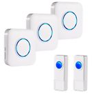 43219-17312 Bitiwend Wireless Doorbell Kit Operating At Feet With Chimes Level