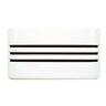 47023 Door Chime Wired White Selectable Tunes Sleek Design 7031108847023