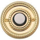 4850003 Beaded Push Buttons Bell Button Lifetime Brass 723079165769