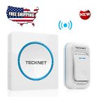 492607 Tecknet Wireless Doorbell Button Receiver Door Chime Kit 3020227492607