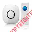St-fx-c-h2o 500-1000 Sado Tech Waterproof Door Chime White Outlet Plugin Wireless Push Button Ft Range 661799579001