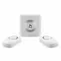 En-30331 500feet Elelink Door Chimes Bells White Wireless Doorbell Operating At Over With