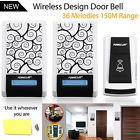 5075684401080 Unbranded Waterproof Wireless Doorbell