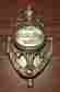 510369 House Of Lloyd God Bless Our Home Solid Brass Door Knocker New In Box 757258103693