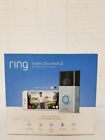 5839307 Ring Video Doorbell Satin Nickel Newest Version Hd Wifi Brand