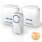 603167535974 Maves New White Upgraded Wireless Doorbell Set Electronic