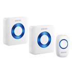 Ip44 606829619937 Jisusu Wireless Doorbell Twin Push Button Door Bell