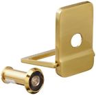 614v.4 Rockwood Brass Door Knocker With Viewer Width Height 798167872485