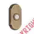 9br7017-006 638599 Baldwin Hardware Wired Arch Bell Button Matte Brass And Black 884011520579