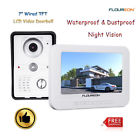 657419752756 Floureon Wired Tft Lcd Video Doorbell Interphone Intercom