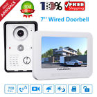 657419785754 Floureon Wired Lcd Video Doorbell Interphone Security Ir
