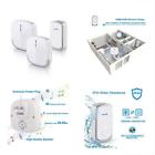 664248799203 Wireless Doorbell Auseins Waterproof Door Chime Kit Operating