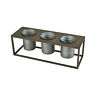 671104 Pomeroy Centerville Galvanized Rustic Garden Item Triple 769072671104