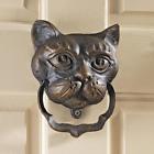 677741861124 Undisclosed Victorian Antique Replica Black Feline Cat Iron