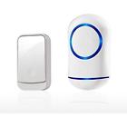 680727080471 Wireless Doorbell Chimes Waterproof Bell Kit With Led