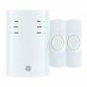 696582471354 Ge Home Electrical Wireless Doorbell Kit Receiver Push