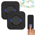 699990495370 Diwuer Wireless Doorbell Feet Range Waterproof Doorbells With