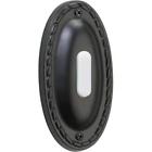7-308-95 Quorum Oval Door Chime Button In Old World 190808058577