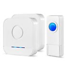 Ip55 712179658431 Bistee Wireless Doorbell Receivers And Push Button Waterproof