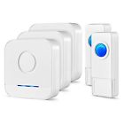 Ip55 712179658448 Bistee Wireless Doorbell Receivers And Push Buttons Waterproof