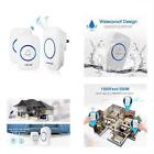 712179668393 Cacazi Wireless Doorbell Kit Receivers Waterproof Push Buttons