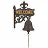 713057110225 Juvale Cast Iron Bell Entry Door Antique Doorbell