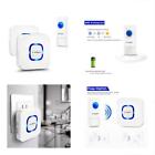 713095284247 Wireless Doorbell Chimes Chime Waterproof Remote Bell Button