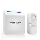 723441 Tecknet Wireless Door Bell Led Kit Waterproof Push 672550723441