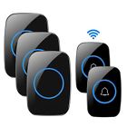 723588 Wireless Doorbell Kit Push Button Transmitter Plug In 672550723588
