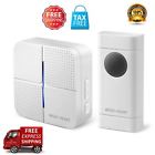 725285 Wolf Heart Wireless Doorbell Door Chime Kit Button 672550725285