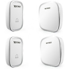 7289 Tektalk Portable Wireless Doorbell Kit Transmitter Receivers Chime 715821407289