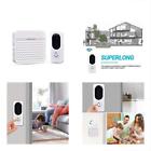 7426891866366 Solar Wireless Chimes Doorbell Kit With Long Operating