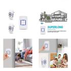 7426891866373 Wireless Doorbell Chimes Waterproof With Volume Levels Receivers