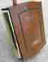 76007 Vintage Woodgrain Door Chime Bell Wires Angelo Brothers