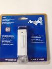 0307218 76080 Angelo Wireless Push Button Door Bell White Foot 030721760808