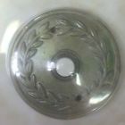 76394 Push Angelo Artworks Wreath Mineral Button Frost Laurel Doorbell