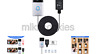 765756042642 Satinior Charge Cable With Dc Power Adapter Compatible