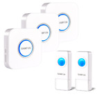 770770770 Samfun Wireless Doorbell Waterproof Kit For Home Remote 6362882465419