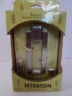 782808618273 Atlas Homewares Solid Brass Brushed Nickle Finish Mission