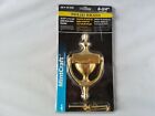7879463 Mintcraft New Solid Brass Brushed Door Knocker Hardware 045734941786
