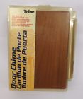 79-4 Trine Two Note Ding Dong Oak Door Chime Doorbell Made In Usa New Nos 011009204917