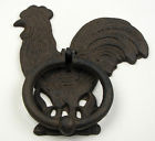 794685160271 Unbranded Rustic Chicken Rooster Door Knocker Heavy Cast