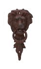 795871435258 Mgs Large Iron Lion Head Doorknocker