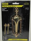 80-4102 Stanley Hardware Classic Solid Brass Door Knocker New 033923076609
