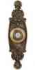 Pb3035-bb 80413 Surface Id Designer Light Mount Led Chime Burnished Brass