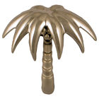 812738001187 Michael Healy Palm Tree Door Knocker Nickel Silver