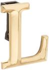 812738002498 Its My Door Monogram Letter Knocker Brass